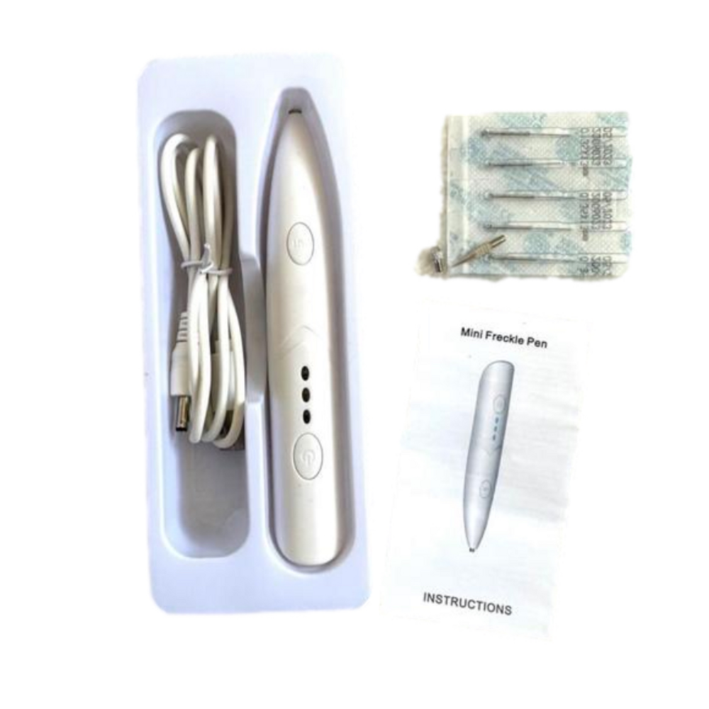 Unisex Mini Freckle Pen - White